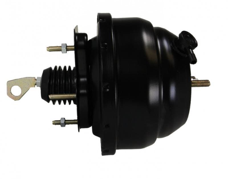 8-Inch Black Dual Diaphragm Power Brake Booster for Manual Transmission 1967-70 Mustang