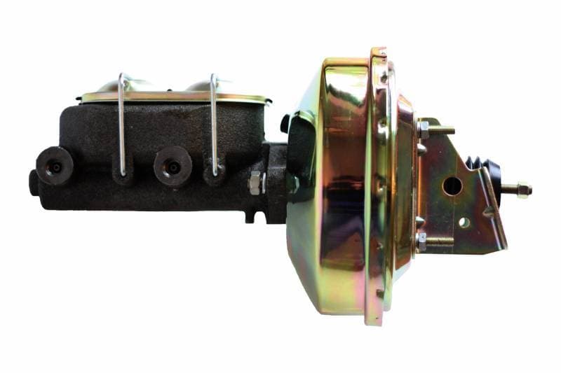 9 Inch Zinc Power Booster with 1-1/8 Inch Bore Master Cylinder for GM AFX