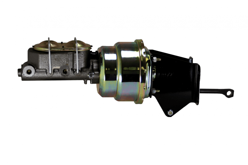 7-Inch Zinc-Plated Dual Power Brake Booster with 1-Inch Bore Master Cylinder for 1976-1986 Jeep