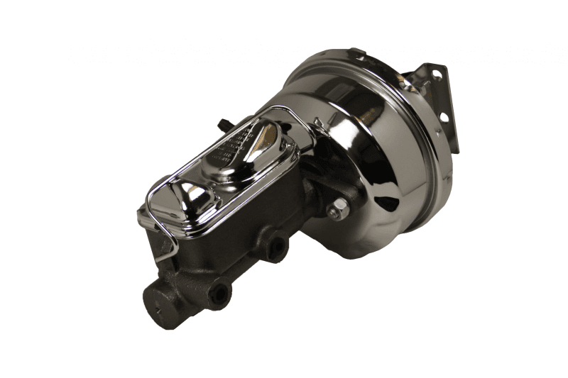 7-Inch Chrome Power Brake Booster with 1-Inch Bore Master Cylinder for 1964-1966 Ford Mustang
