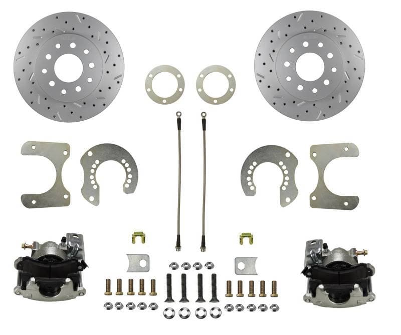 Rear Disc Brake Conversion Kit - with MaxGrip XDS Rotors Mopar 8-3/4 9-3/4 Rear Axles