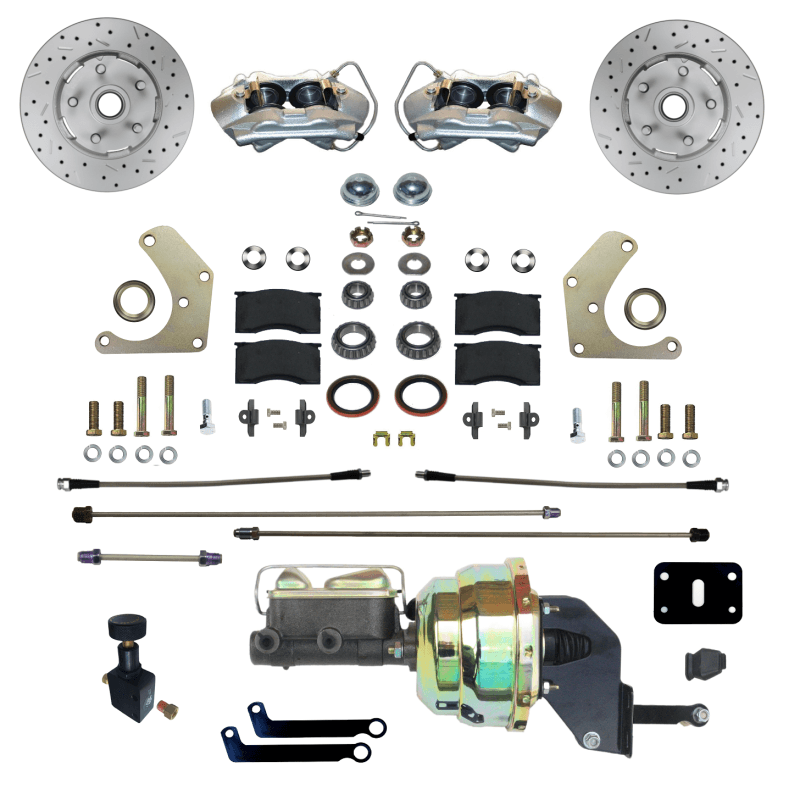 Mopar A-Body Power Front Disc Brake Conversion Kit – MaxGrip XDS Rotors