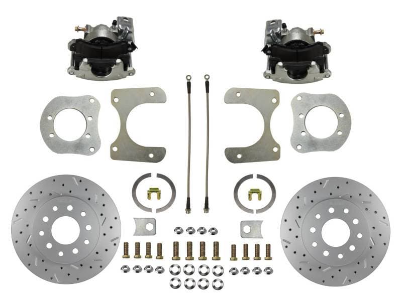 Rear Disc Brake Conversion Kit with MaxGrip XDS Rotors - Dana 35, Dana 44, Chrysler 8-1/4