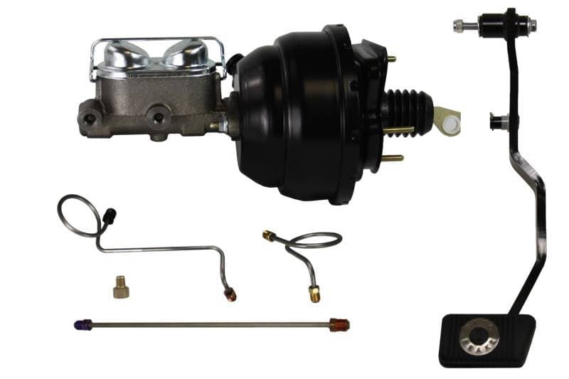 1967-70 Mustang 8" Dual Diaphragm Drum Brake Power Booster Kit (Manual Transmission)