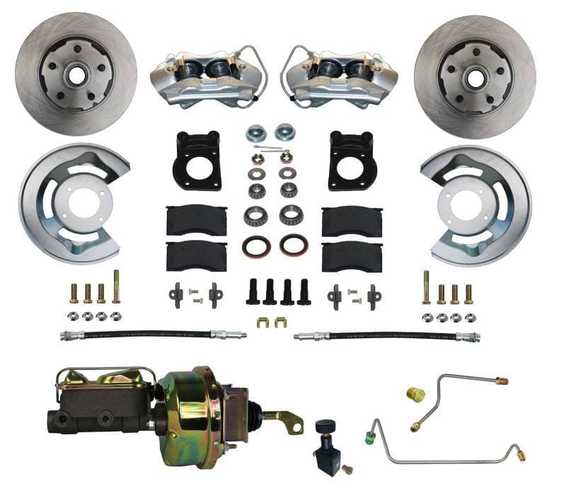 1964-66 Ford Mustang Manual Transmission Power Front Disc Brake Conversion Kit