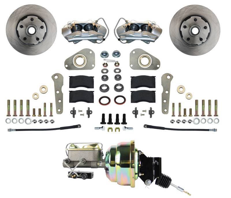 Power Front Disc Brake Conversion Ford Full Size 4 Piston - Factory Power Brake Cars