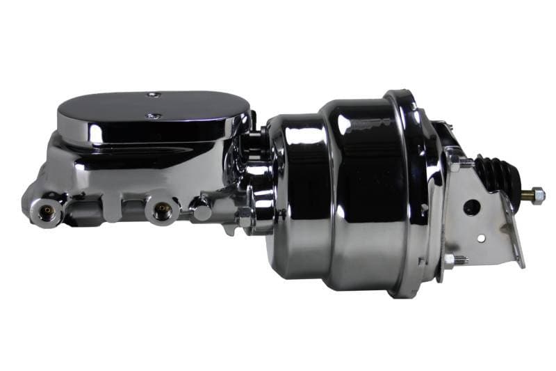 7-Inch Dual Power Booster with 1-1/8 Inch Bore Flat Top Master Cylinder for GM F-Body