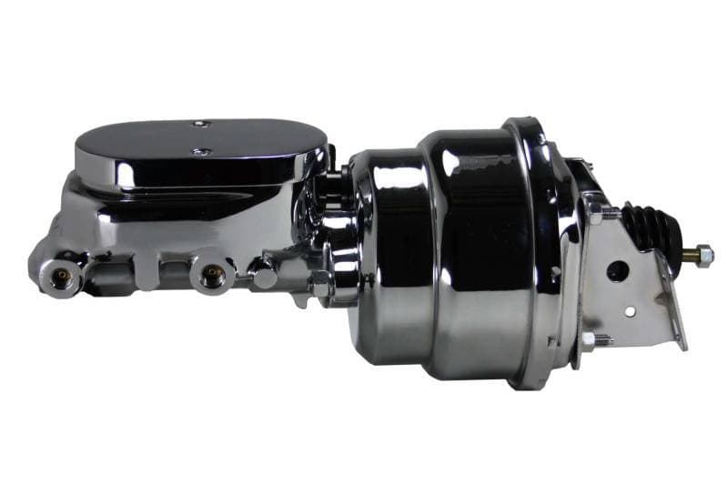 7-Inch Dual Power Booster with 1-Inch Bore Flat Top Master Cylinder for GM F-Body