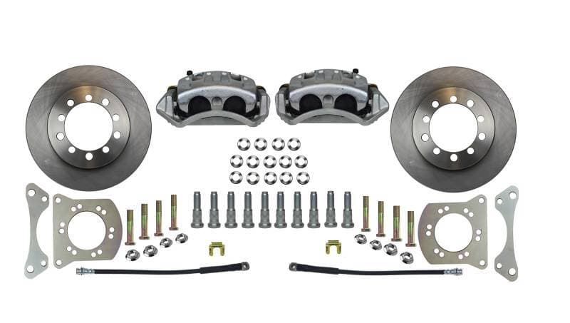1943-76 Jeep CJ Front Disc Brake Conversion Kit, Knuckle Mount