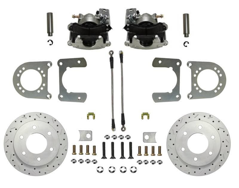 Chevrolet & GMC C10/K10 Rear Disc Brake Conversion Kit with MaxGrip XDS Rotors, 6-Lug