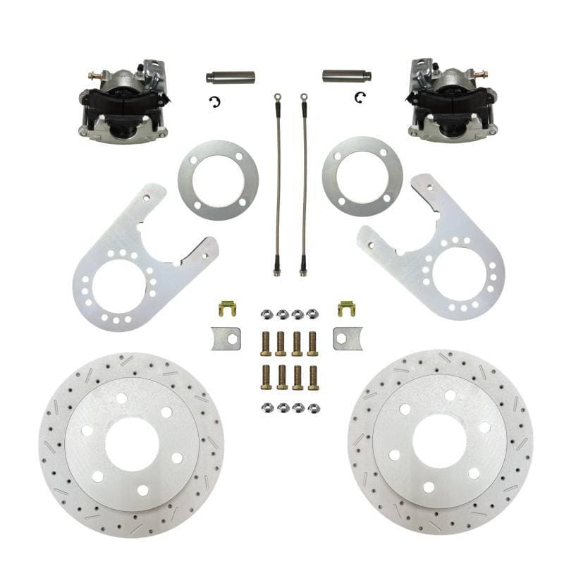 Rear Disc Brake Conversion Kit with MaxGrip XDS Rotors for 11-Inch Drum Chevrolet & GMC K1500 Trucks