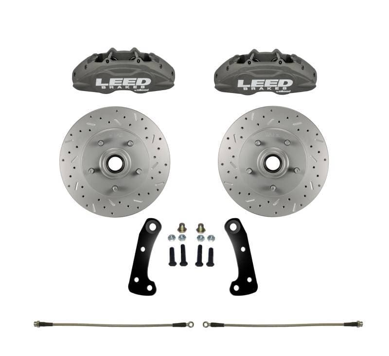 MaxGrip Lite 4 Piston Caliper & Rotor Kit for GM AFX Body - Anodized