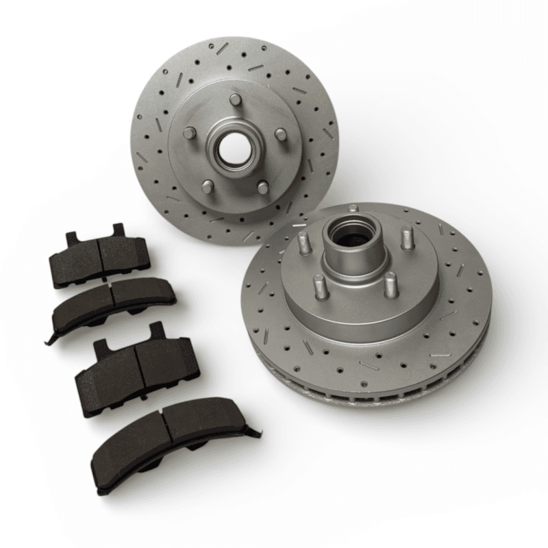 MaxGrip XDS Cross Drilled & Slotted Brake Rotor & Pad Kit - GM 2WD OBS Truck
