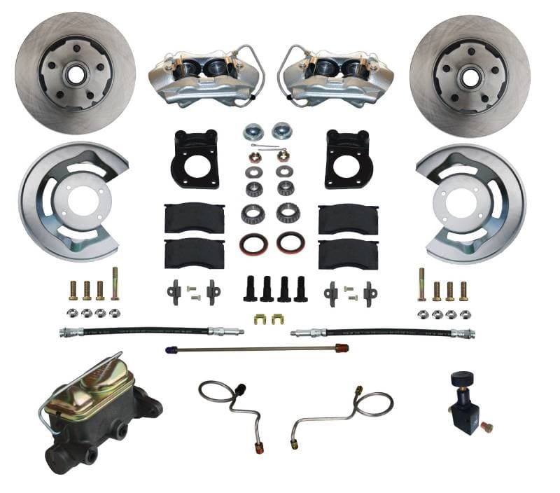 Manual Disc Brake Conversion 1967-69 Ford - 4 Piston