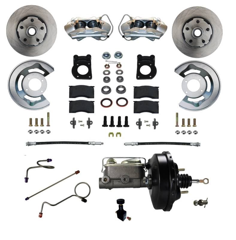 1971-1973 Mustang Power 4 Piston Front Disc Brake Conversion Kit