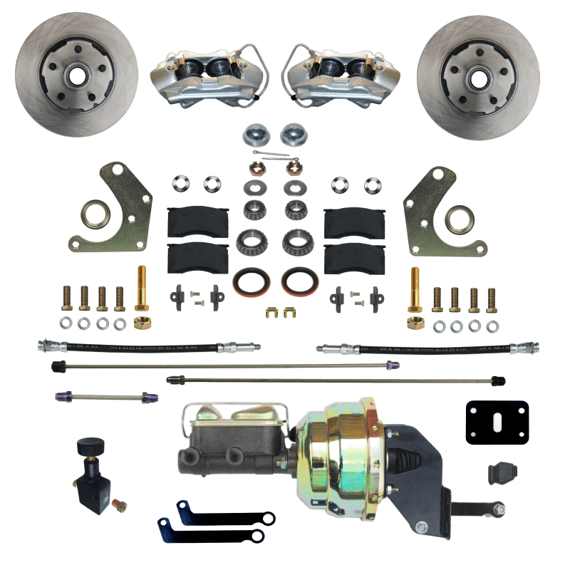 1965–1972 Mopar C-Body Power Front Disc Brake Conversion Kit – Factory-Style 4-Piston