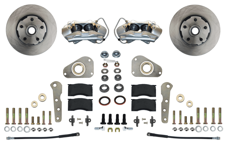 1957-1968 Mercury & Ford Drum to Disc Brake Conversion Kit with Spindle Mount