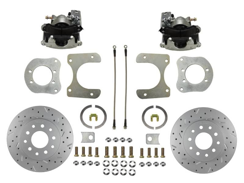 Rear Disc Brake Conversion Kit with MaxGrip XDS Rotors - Dana 35, Dana 44, Chrysler 8-1/4