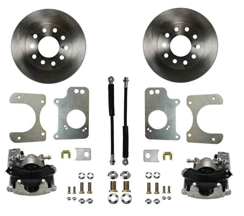 Rear Disc Brake Conversion Kit - GM 10 Bolt Axles with 3 Bolt Flange