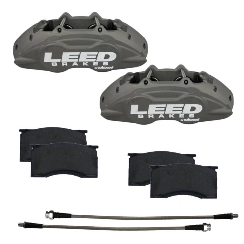 MaxGrip Lite 4 Piston Aluminum Calipers | Caliper Upgrade for 1964-67 Mustang