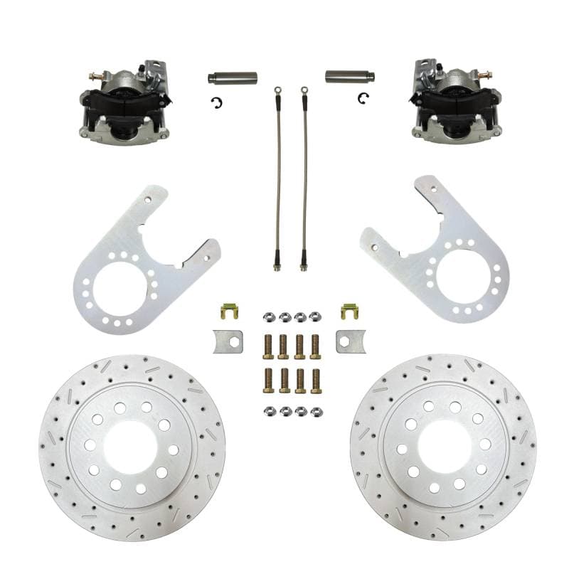 Rear Disc Brake Conversion Kit with MaxGrip XDS Rotors for 10-Inch Drum Chevrolet & GMC C1500 Trucks