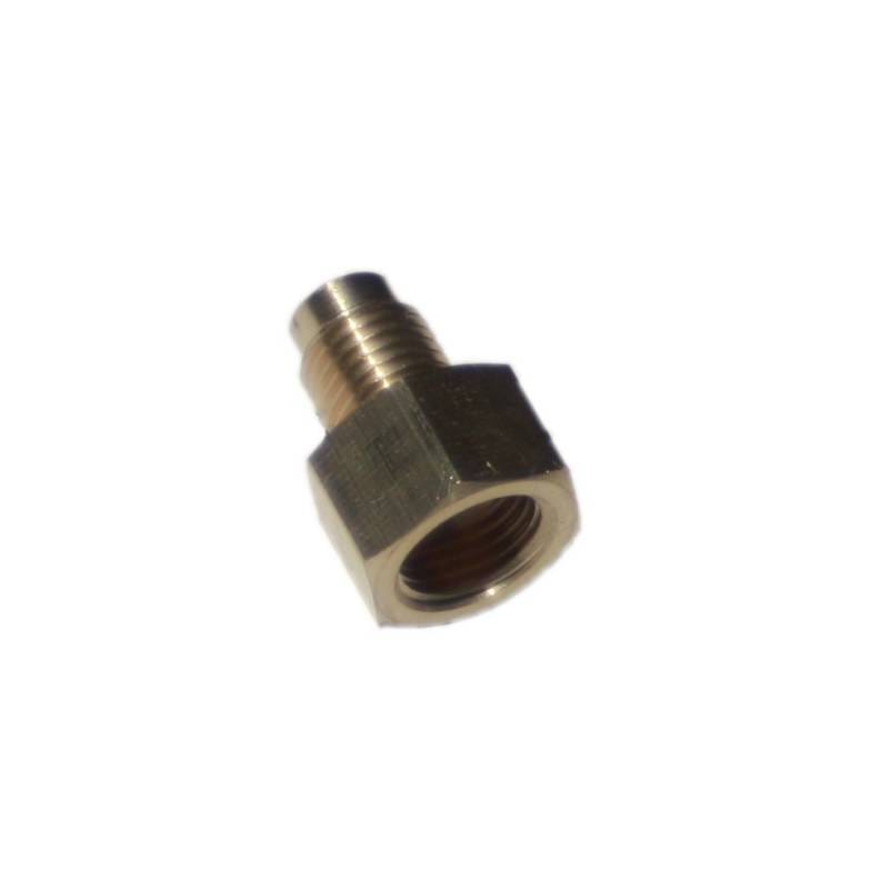 Fitting Adapter 3/8-24 Male to 7/16-24 Female