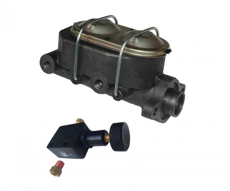 Master Cylinder Kit - 1-1/8 inch Bore left port with adjustable valve