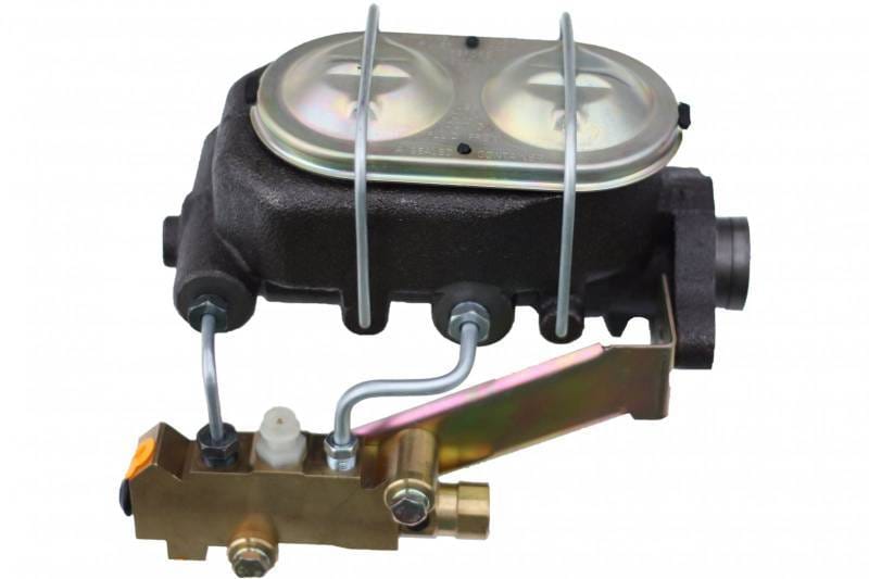 Master Cylinder Kit - 1-1/8 inch Bore left port with side mount proportioning valve - Disc/Disc