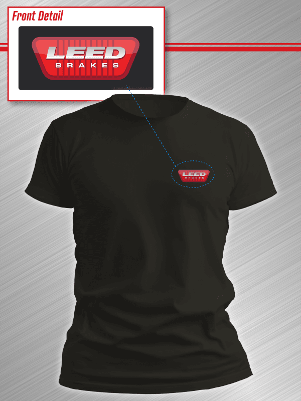 LEED Brakes "For the wide pedal" T Shirt thumbnail 2