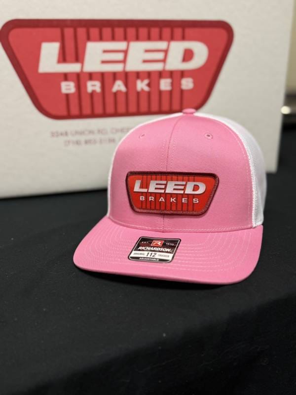 LEED Brakes Logo Hat - Richardson 112 Trucker Snapback