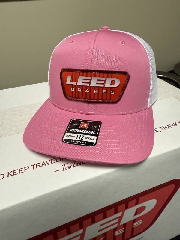 LEED Brakes Logo Hat - Richardson 112 Trucker Snapback thumbnail 2
