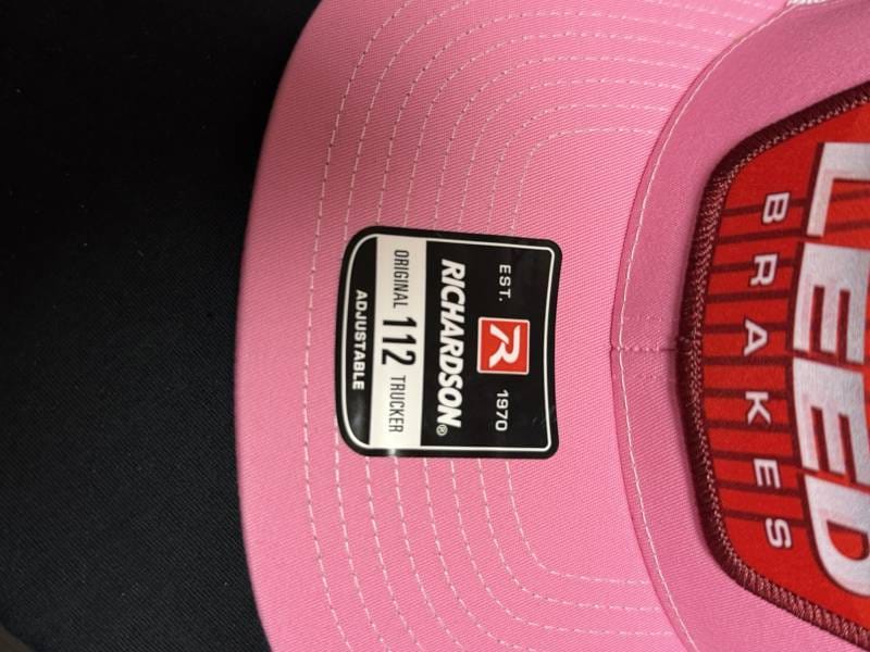 LEED Brakes Logo Hat - Richardson 112 Trucker Snapback thumbnail 3